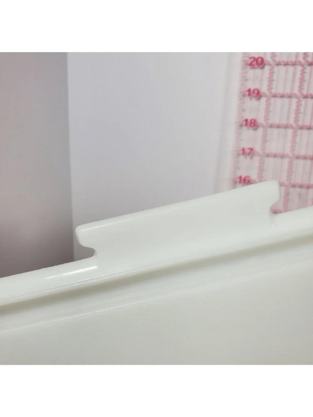 Tupperware Rectangular Cake Taker Base Replacement Vintage White #622